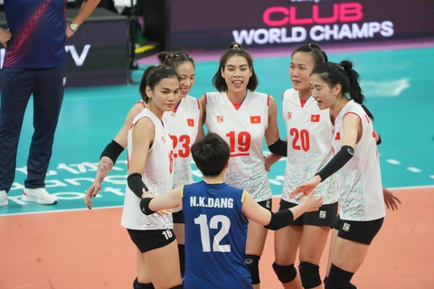 Thua tiếp 0-3, bóng chuyền nữ Việt Nam chia tay Giải các CLB thế giới- Ảnh 4. Bóng chuyền nữ Việt Nam chia tay Giải các CLB thế giới sau những trận đấu đáng khen - Ảnh: BCVN