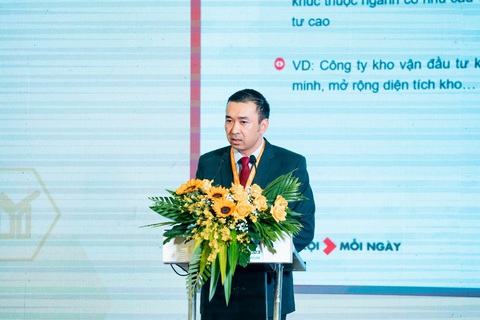 Techcombank mang giải pháp toàn diện cho doanh nghiệp logistics- Ảnh 3. Lãnh đạo Techcombank nói rằng doanh nghiệp hãy mạnh dạn đầu tư thử nghiệm chuyển đổi số trên quy mô nhỏ - Ảnh: TCB