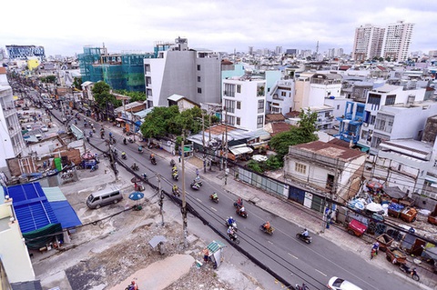 Quận 3, quận 5 lý giải việc giải ngân vốn bồi thường 0%- Ảnh 1. Quận 3 thông tin về khó khăn, vướng mắc trong việc bồi thường, giải phóng mặt bằng tuyến metro số 2 - Ảnh: QUANG ĐỊNH