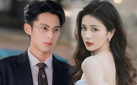 Phim rác Trung Quốc nội dung dở tệ, phi lý, sến sẩm nhưng khán giả vẫn xem miệt mài, tại sao?- Ảnh 1. Vương Hạc Đệ và Bạch Lộc đóng chính phim Dĩ ái vi doanh - Ảnh: Sohu