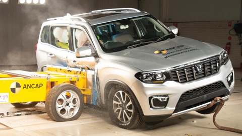 MG 5 bị ANCAP chấm 0 điểm an toàn về mọi mặt- Ảnh 1. Việc ANCAP chấm Mahindra Scorpio 4WD 0 sao an toàn là cực kỳ bất ngờ, khi kết quả này trái ngược hoàn toàn với Global NCAP. Tổ chức trên chấm dòng xe Ấn Độ 5 sao - Ảnh: ANCAP