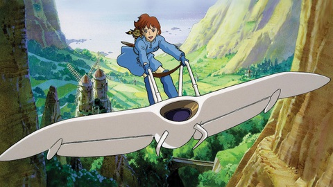 Những bộ phim hoạt hình nổi tiếng của Ghibli- Ảnh 9. Cảnh trong phim Nausicaä of the Valley of the Wind.