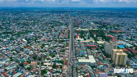 Sau 4 năm triển khai, đến tháng 10-2025 cao tốc TP.HCM - Mộc Bài mới khởi công- Ảnh 1. Cao tốc TP.HCM - Mộc Bài sẽ giúp giảm tải cho quốc lộ 22 - Ảnh: QUANG ĐỊNH