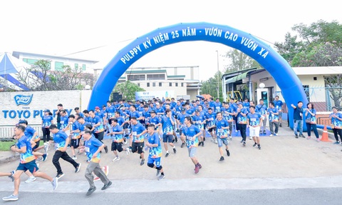 Sự kiện marathon ‘Pulppy kỷ niệm 25 năm - Vươn cao vươn xa’- Ảnh 1. Sự kiện marathon ‘Pulppy kỷ niệm 25 năm - Vươn cao vươn xa’- Ảnh 1.