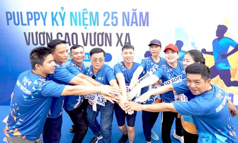Sự kiện marathon ‘Pulppy kỷ niệm 25 năm - Vươn cao vươn xa’- Ảnh 3. Sự kiện marathon ‘Pulppy kỷ niệm 25 năm - Vươn cao vươn xa’- Ảnh 3.