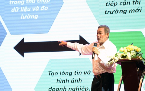 Việt Nam đang bán lúa non tín chỉ carbon giá bèo- Ảnh 1. Thạc sĩ Lê Năng Hùng cho rằng Việt Nam đang bán tín chỉ carbon ra bên ngoài với giá quá thấp - Ảnh: A LỘC