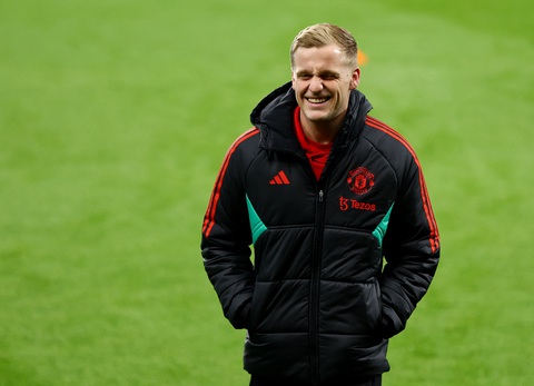 Tin tức thể thao sáng 16-12: Tottenham san bằng điểm số với Man City, Van de Beek rời khỏi Man United- Ảnh 3. Van de Beek rời Man United để chuyển sang Eintracht Frankfurt - Ảnh: REUTERS