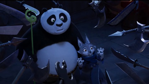Sau 3 phần phim, cả gấu Po lẫn DreamWorks đều đang muốn tìm người kế thừa cho danh hiệu Thần Long Đại Hiệp, kết thúc hành trình của chú gấu trúc giỏi võ - Ảnh: DreamWorks Tuy nội dung được đánh giá thấp hơn những phần trước, Kung Fu Panda chứng tỏ mình vẫn là "con gà đẻ trứng vàng" cho xưởng phim hoạt hình DreamWorks - Ảnh: DreamWorks