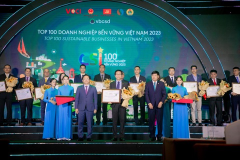 C.P. Việt Nam được vinh danh trong top 100 doanh nghiệp bền vững Việt Nam năm 2023- Ảnh 2. C.P. Việt Nam được vinh danh trong top 100 doanh nghiệp bền vững Việt Nam năm 2023- Ảnh 2.