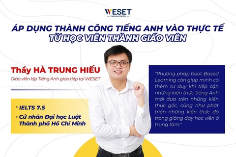 Học tiếng Anh với phương pháp Root-Based Learning tại WESET English Center- Ảnh 2. Học tiếng Anh với phương pháp Root-Based Learning tại WESET English Center- Ảnh 2.