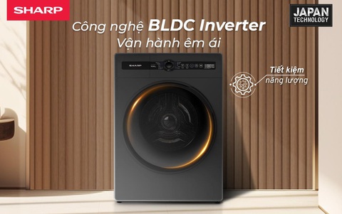 Khám phá ‘trợ thủ giặt giũ’ Sharp cho gia đình dịp cuối năm- Ảnh 3. Khám phá ‘trợ thủ giặt giũ’ Sharp cho gia đình dịp cuối năm- Ảnh 3.