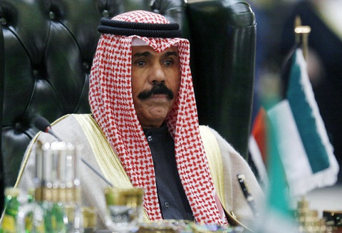 Tiểu vương Kuwait qua đời- Ảnh 1. Tiểu vương Kuwait Sheikh Nawaf al-Ahmad Al-Sabah - Ảnh: AFP