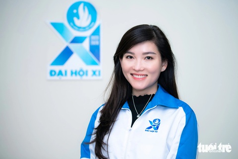 Anh Nguyễn Minh Triết là chủ tịch Trung ương Hội Sinh viên Việt Nam khóa XI- Ảnh 4. Chị Hồ Hồng Nguyên - Ảnh: NAM TRẦN
