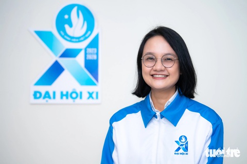 Anh Nguyễn Minh Triết là chủ tịch Trung ương Hội Sinh viên Việt Nam khóa XI- Ảnh 7. Chị Trần Thu Hà - Ảnh: NAM TRẦN