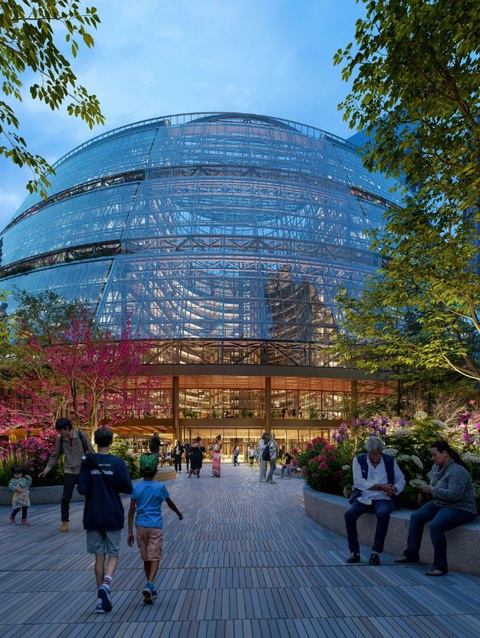 Trụ sở chính mới ở Chicago của Google sẽ mở ra các tầng dưới của và tăng cường cây xanh - Ảnh: GOOGLE Trụ sở chính mới ở Chicago của Google sẽ mở ra các tầng dưới và tăng cường cây xanh - Ảnh: GOOGLE