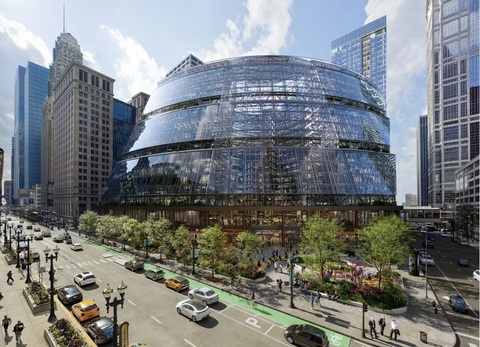 Trụ sở chính mới của Google ở Chicago được nâng cấp hiện đại, tiết kiệm năng lượng - Ảnh: GOOGLE Trụ sở chính mới của Google ở Chicago được nâng cấp hiện đại, tiết kiệm năng lượng - Ảnh: GOOGLE