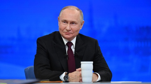 Ông Putin đáp trả cảnh báo của ông Biden: Nga không muốn tấn công NATO- Ảnh 1. Tổng thống Nga Vladimir Putin - Ảnh: RIA NOVOSTI