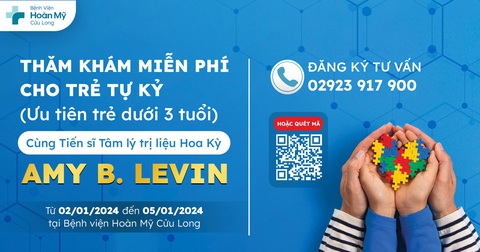 Bệnh viện Hoàn Mỹ Cửu Long tầm soát phổ tự kỷ miễn phí cho trẻ em- Ảnh 2. Cách thức đăng ký tham gia chương trình- Ảnh: BV cung cấp