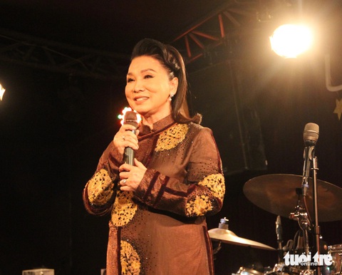 NSND Bạch Tuyết - Ảnh: LINH ĐOAN NSND Bạch Tuyết - Ảnh: LINH ĐOAN