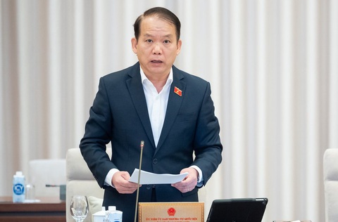 Đề nghị đánh giá kỹ việc bổ sung 'dao có tính sát thương cao' là vũ khí- Ảnh 1. Chủ nhiệm Ủy ban Pháp luật Hoàng Thanh Tùng - Ảnh: GIA HÂN
