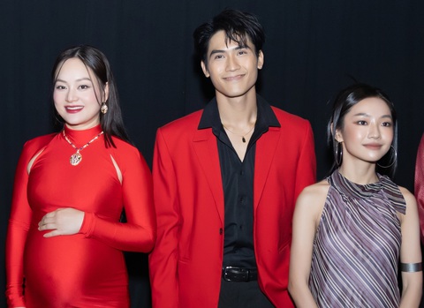 Các diễn viên Lan Phương, Võ Điền Gia Huy và Hoàng Hà của phim Kẻ ăn hồn - Ảnh: ĐPCC Các diễn viên Lan Phương, Võ Điền Gia Huy và Hoàng Hà của phim Kẻ ăn hồn - Ảnh: ĐPCC