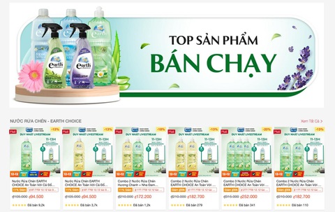 Thương hiệu chăm sóc nhà cửa của Úc được nhiều người Việt tin dùng- Ảnh 2. Trên các nền tảng thương mại điện tử, gian hàng chính hãng của thương hiệu thu hút hàng chục nghìn lượt mua