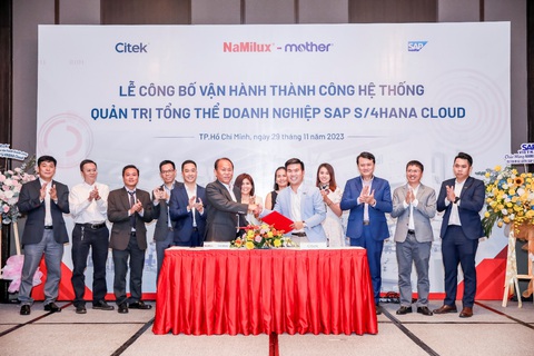 NaMilux và Citek công bố vận hành thành công hệ thống SAP S/4HANA Cloud- Ảnh 1. NaMilux và Citek công bố vận hành thành công hệ thống SAP S/4HANA Cloud- Ảnh 1.