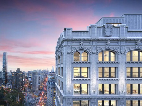 Beros đã bỏ khoảng 80 triệu USD vào ba căn hộ liền kề ở Thành phố New York. Ảnh: VISUALHOUSE Ba căn hộ liền kề của tỉ phú Bezos ở New York - Ảnh: VISUALHOUSE