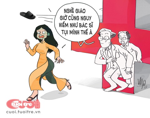 Ngày càng nhiều 'nghề nguy hiểm'- Ảnh 1. Ngày càng nhiều "nghề nguy hiểm" - Tranh: Viiip