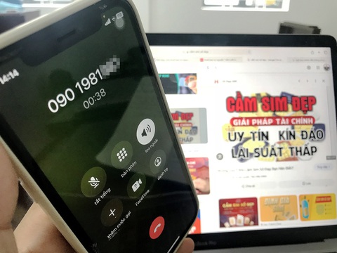 Chủ SIM số đẹp thường xuyên bị làm phiền bởi các dịch vụ mời gọi cầm cố, thu mua - Ảnh: TRƯỜNG TRUNG Chủ SIM số đẹp thường xuyên bị làm phiền bởi các dịch vụ mời gọi cầm cố, thu mua - Ảnh: TRƯỜNG TRUNG