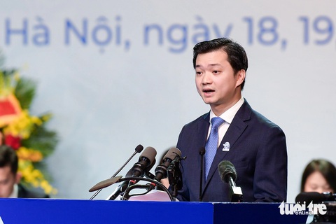Chủ tịch nước Võ Văn Thưởng: 'Sinh viên là nhân tố quyết định thịnh suy của quốc gia'- Ảnh 4. Chủ tịch Trung ương Hội Sinh viên Việt Nam Nguyễn Minh Triết