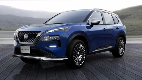 Nissan tung dàn xe độ cực xịn: Off-road, xe có thực đơn trên kính lái- Ảnh 6. Một bộ đôi Nissan X-Trail và Serena độ bởi Autech giúp tăng vẻ hiện đại, năng động sẽ là những điểm nhấn cuối cùng - Ảnh: Nissan