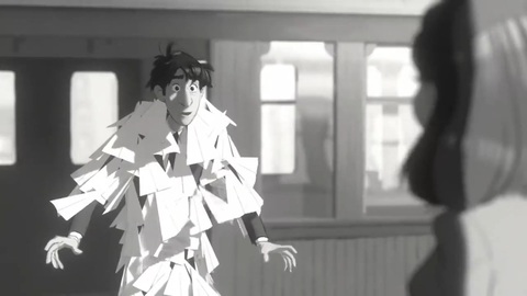 Paperman - chuyến bay của những cảm xúc- Ảnh 11. Paperman - chuyến bay của những cảm xúc- Ảnh 11.