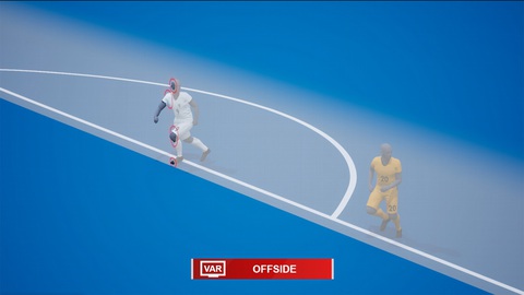 Tuyển Việt Nam sắp trải nghiệm công nghệ đỉnh cao từng xuất hiện ở World Cup 2022- Ảnh 3. SAOT từng được áp dụng tại World Cup 2022 - Ảnh: FIFA