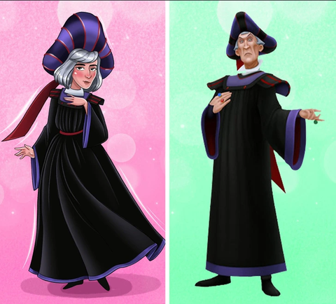 Nhân vật Claude Frollo trong phim The Huntchback of Notre Dame. Nhân vật Claude Frollo trong phim The Huntchback of Notre Dame.