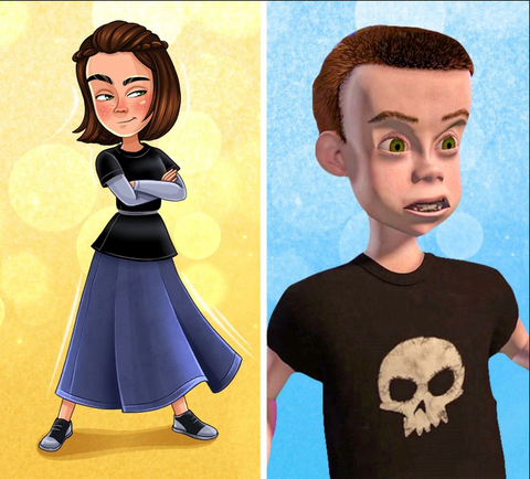 Nhân vật Sid Phillips trong phim Toy Story. Nhân vật Sid Phillips trong phim Toy Story.