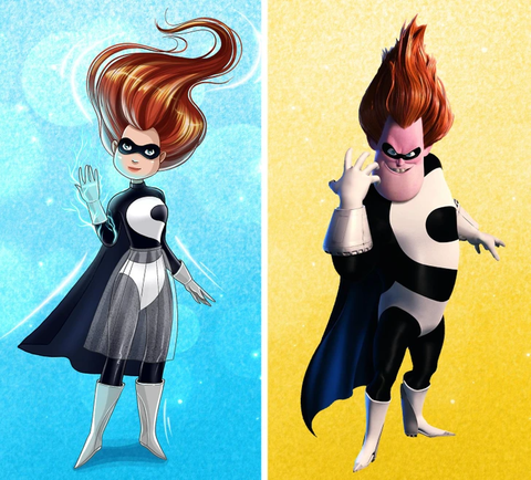Nhân vật Syndrome trong phim The Incredibles. Nhân vật Syndrome trong phim The Incredibles.