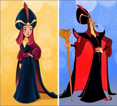 Nhân vật Jafar trong phim Aladdin. Nhân vật Jafar trong phim Aladdin.