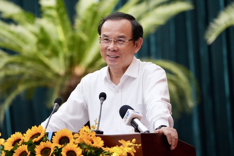 Bí thư Thành ủy Nguyễn Văn Nên nói gì về việc kiểm tra nồng độ cồn?- Ảnh 1. Bí thư Thành ủy TP.HCM Nguyễn Văn Nên - Ảnh: HỮU HẠNH