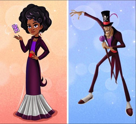 Nhân vật Dr.Facilier trong phim The Princess and the Frog. Nhân vật Dr.Facilier trong phim The Princess and the Frog.