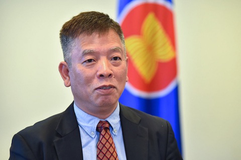 Huy động nguồn lực bên ngoài để phát triển đất nước- Ảnh 7. Đại sứ Vũ Hồ, quyền Trưởng SOM ASEAN Việt Nam - Ảnh: TTXVN