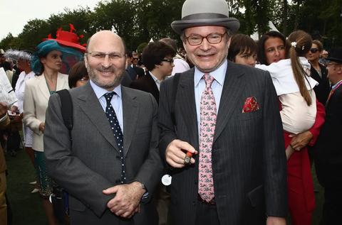 Alain Wertheimer và anh trai của ông, Gerard Alain Wertheimer và anh trai Gerard Wertheimer cùng thừa kế Chanel - Ảnh: GETTY IMAGES