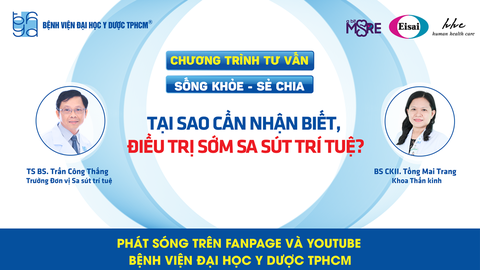 Chương trình tư vấn: Tại sao cần nhận biết, điều trị sớm sa sút trí tuệ?- Ảnh 1. Chương trình tư vấn: Tại sao cần nhận biết, điều trị sớm sa sút trí tuệ?