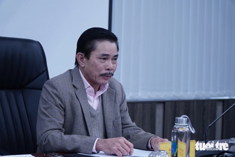 Ông Lê Công Bình - Tổng biên tập báo Dân tộc và phát triển - phát biểu tại họp báo - Ảnh: NGUYỄN HIỀN Ông Lê Công Bình - Tổng biên tập báo Dân tộc và phát triển - phát biểu tại họp báo - Ảnh: NGUYỄN HIỀN