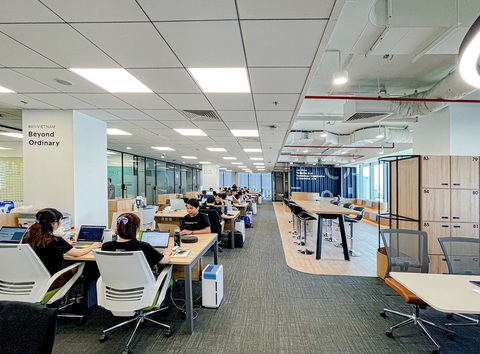 Văn phòng làm việc của fintech KBTG Việt Nam - Ảnh: TIẾN PHÚ Văn phòng làm việc của fintech KBTG Việt Nam - Ảnh: TIẾN PHÚ