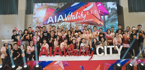 AIA Vitality lan tỏa tinh thần sống khỏe đến cộng đồng- Ảnh 2. AIA Vitality lan tỏa tinh thần sống khỏe đến cộng đồng- Ảnh 2.