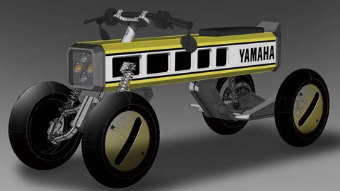 Yamaha sắp ra loạt xe điện độc đáo: Có chiếc như xích lô hiện đại, có mẫu làm đồng- Ảnh 8. Cũng là xe điện một chỗ, Concept 682 là minh chứng cho thấy Yamaha hoàn toàn có thể sử dụng mô tô điện. Chỉ có điều, đây là một chiếc mô tô điện 4 bánh. Nhưng về cơ bản, đó vẫn là một chiếc xe máy. Mẫu concept này có cấu trúc mô-đun, do đó có thể tùy biến dễ dàng - Ảnh: Yamaha