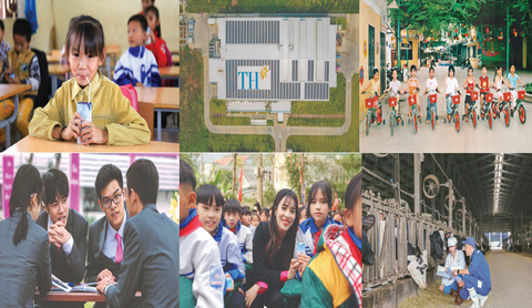 Nữ doanh nhân Thái Hương nhận giải ‘Nhà lãnh đạo phát triển bền vững của năm’- Ảnh 2. 6 trụ cột Dinh dưỡng - sức khỏe, Môi trường, Giáo dục, Con người, Cộng đồng và Phúc lợi động vật