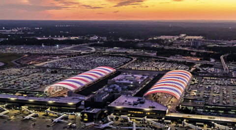 ATL tiếp tục là sân bay tấp nập nhất thế giới năm 2023- Ảnh 3. Sân bay quốc tế Hartsfield-Jackson Atlanta - Ảnh: KNOWATLANTA