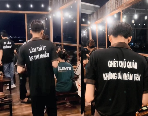 Ảnh vui 21-12: Cảnh sát chính tả không thích 'dửa xe'- Ảnh 2. Quán ăn "hề" hước.